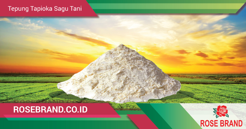 tepung tapioka sagu tani