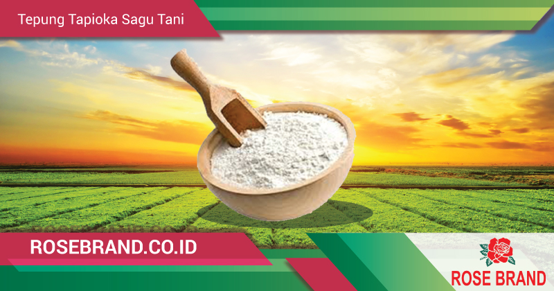 tepung tapioka sagu tani